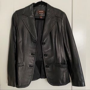 Vintage Danier Leather Blazer